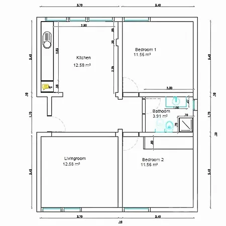 Feel Center 2bd Lägenhet Cascais